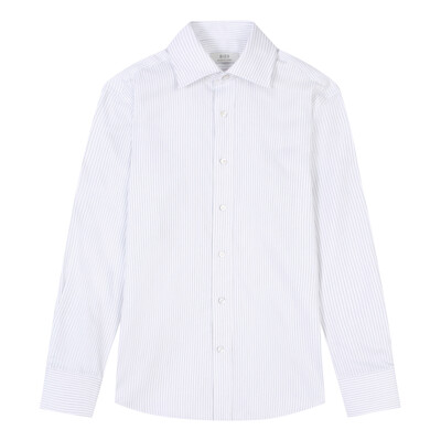 [(주)신원][패션플러스][지이크]와이드 스프레드 스트라이프 와이셔츠 (PHBAH5005)(27624_PHBAH500567)