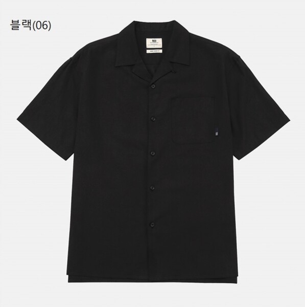 패션플러스 - [모다남양주점] NII 엔아이아이 (남성) 린넨 코튼 반팔 셔츠 (NNXNSWM3101) 패션플러스