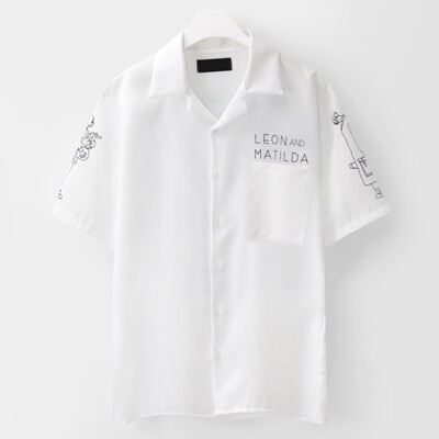 [패션플러스][엠엔씨][MNC] 미팅레옹 프린팅 반팔오픈셔츠 (MDSS261DS)(33729_825370)