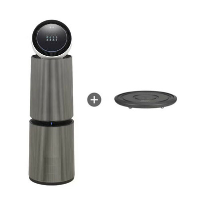 [패션플러스][전자랜드]LG 퓨리케어 AI 오브제컬렉션 360 공기청정기 M7 AS356NSMAM (무빙휠포함) (P003765962)(34285_P003765962)