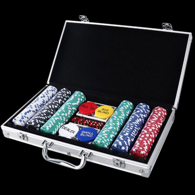 [패션플러스][오너클랜]인기상품 국제규격 경기용 카지노칩 세트 포커 홀덤 게임 100P [WC7F8AA_250916](54996_WC7F8AA_YYH)