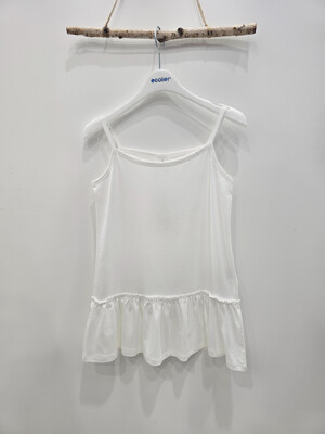 [패션플러스][에꼴리에][시흥모다] 에꼴리에 주니어 밑단 프릴 레이어드 나시티셔츠  26OP451_SH(560560_26OP451_SH)