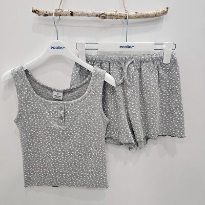 [패션플러스][에꼴리에][시흥모다] 에꼴리에 주니어 프린트 나시티  파자마 세트 26OP754_SH(560560_26OP754)