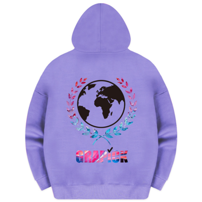 [패션플러스][그라픽][그라픽] 리프월드 기모 후드티 오버핏 빅사이즈 남녀공용(563471_PIA_0004)