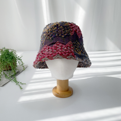 [패션플러스][디작소]여자 남자 데일리 뜨개실 보로 버킷 벙거지 모자(566329_5006488230)