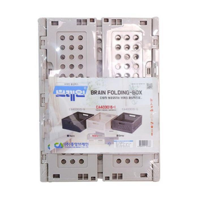 [패션플러스][주식회사 브이와이][JHQRUY6G_4A]브레인 폴딩박스 아이보리 CA403015-I (22601648)(567187_22601648)
