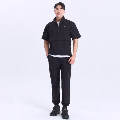 [패션플러스][주식회사 브이와이][JHQRJKG8_4B]다운블로우 반팔 DB4005 DB4203 윈드 내 (24160445)(567187_24160445)