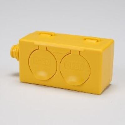 [패션플러스][주식회사 브이와이][JHQRV5DB_4B]콘센트 자재 보호커버 2구 고무 MAX 10EA (25559024)(567187_25559024)