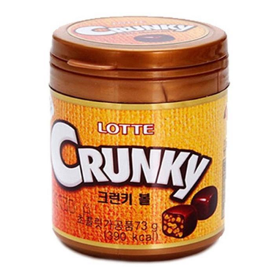 [패션플러스][주식회사 브이와이][JHQQR496_52EF]롯데 간식 크런키볼 73gx6통x2개 (30778395)(567187_30778395)