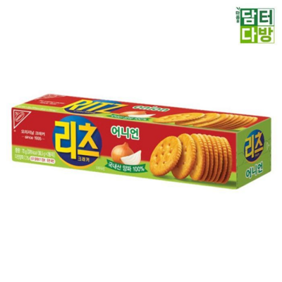 [패션플러스][주식회사 브이와이][JHQRJEZQ_52EF]리츠 탕비실 크래커 어니언 X 73g 12개 (30801246)(567187_30801246)