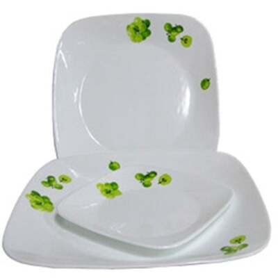 [패션플러스][브이와이]그린베리 사각 반찬 타 플레이팅 접시(소)16.5cm(568134_VC9M2K24)