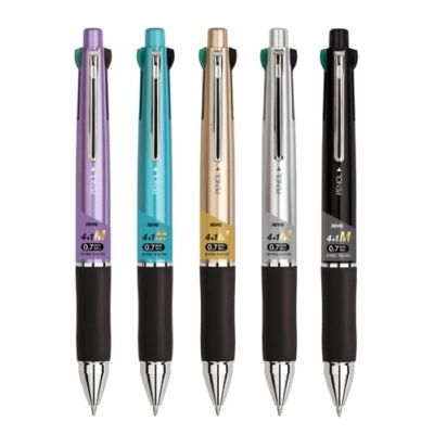 [패션플러스][브이와이]유성볼펜 샤프 멀티펜 다색펜 0.7mm 제트4+1M(568134_VCHL0OP8)