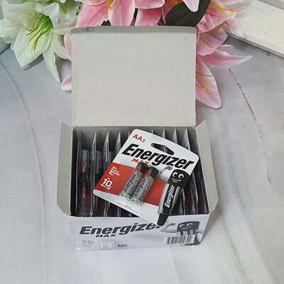 [패션플러스][브이와이]알카라인 에너자이저 건전지 맥스 AA 2개 20카트(568134_VCMOJJCE)