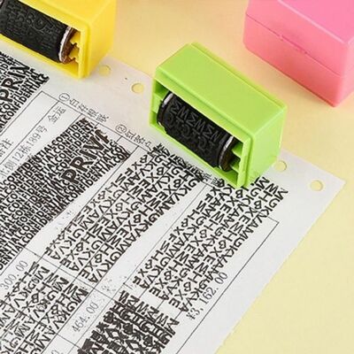 [패션플러스][브이와이]번호 스탬프 주소 시크릿리무버 송장 4p(568134_VCMQSDF5)