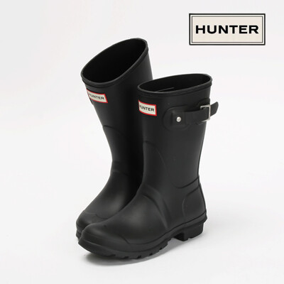[패션플러스][헌터]헌터 레인부츠 오리지널 숏 여성 장화 블랙  WFS1000RMA-BLK(569478_5010762543)