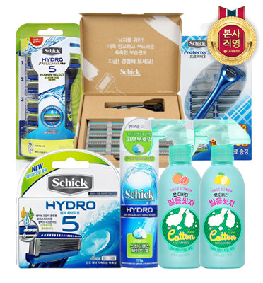 [(주)LG생활건강][[패션플러스]샤프란]LG생활건강 쉬크 남성면도기 / 풋 샴푸 특가 모음전(569527_5000617606_B)