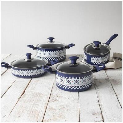 [패션플러스][리빙하우스]셰프와인 DP01 도브제 인덕션IH냄비 8P세트 (5995061)(571118_5995061)