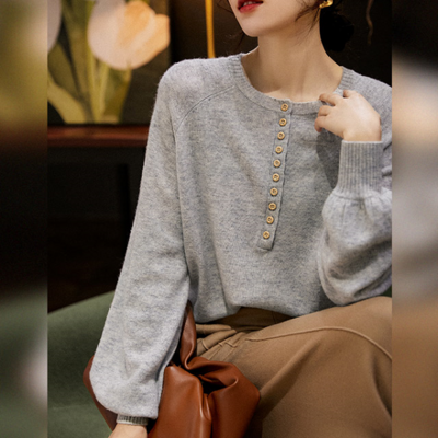 [패션플러스][무드무드]벨리뷰 캐시 단추 라운드 니트(578343_2210_1_iippda_132)