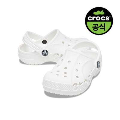 [패션플러스][크록스][공식] 유아 BAYA CLOG T WT (24SKCL207012)(579171_24SKCL207012_Z100)