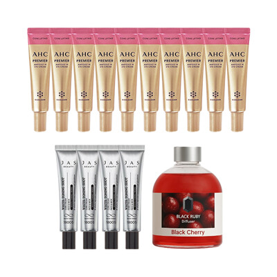[패션플러스][기타 (뷰티)]AHC 아이크림 시즌12 12ml x10 + 쟈스 기미크림 15ml x4 + 디퓨저 480ml(579983_5009987194)
