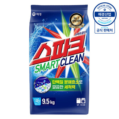 [패션플러스][스파크][비밀특가] 스파크 세탁세제 리필 9.5kg x1개(580578_SE_SP_95X1)