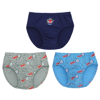 [패션플러스][프리미에팜]스파이더 맨 남아 킹즈 팬티 3매세트(580736_QD10M25887)