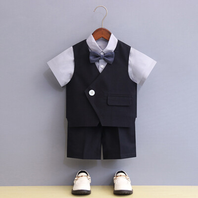 [패션플러스][베이비맥스]베트 브이 사선 반팔 정장 세트 R11000(581230_5008900761)