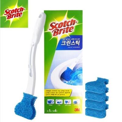[패션플러스][세븐제이스(7js)][QN29TYZ4_58]변기수세미 3M 3M스타터키트 1개+리필4개 (40538633)(581267_40538633)