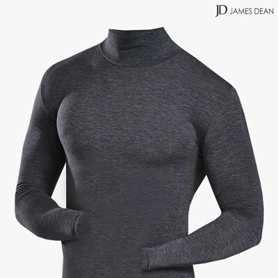 [패션플러스][제임스딘]제임스딘 발열내복상의 겨울 목이편한 따뜻한 터틀넥 남자내복(581978_MPHH0H4H604239)