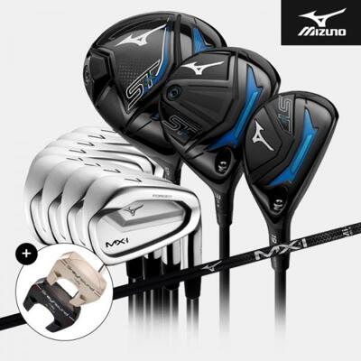 [패션플러스][미즈노]퍼터증정 미즈노 ST-X 230 MX-I 포지드 카본 남성 풀세트 11PC/8i/5번SW  MX Mi-1  SA3538859(582659_pricegolf_2922690)