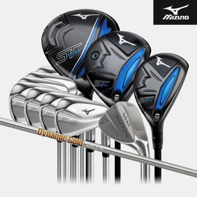 [패션플러스][미즈노]미즈노 ST-MAX 230 PRO 241 웨지증정 스틸 조합 남성풀세트 12PC/7i/4번PW  DG 120  SA3665300(582659_pricegolf_3048636)