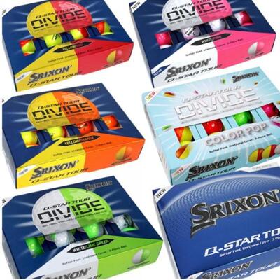 [패션플러스][스릭슨]2026년 스릭슨 Q스타 투어 디바이드 골프공 3피스 시인성 높은 컬러볼 비거리 스핀 강화 TA3852992(582728_pricegolf_3234791)