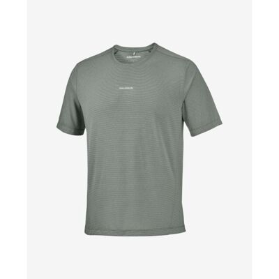 [패션플러스][이브살로몬]26FW 살로몬 반팔 티셔츠 LC2947600 CASTOR GRAY DOM(583020_212383866)