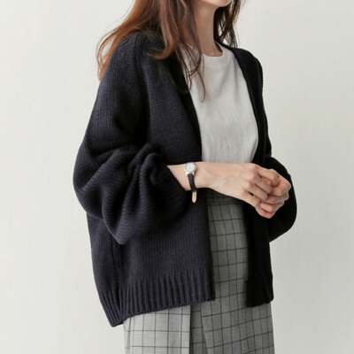[패션플러스][셀럽하우스]카디건 SOBT8299 로브 숏가디건 니트 3컬러 여성 가을 봄 가디(583093_n613_1_WD8DFD6)