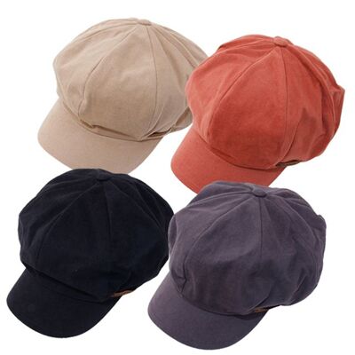 [패션플러스][셀럽하우스]BR-B38009 YBDFZKAA 캐주얼 팔각모 헌팅캡 모자 알바 요리사(583093_n719_25_1_WCC7035)