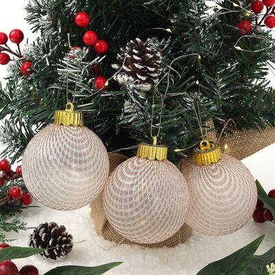 [패션플러스][셀럽하우스]시스루 BGQYJCBE 레이스 장식볼 3p(8cm) (샴페인골드네트)(583093_n807_25_2_WFFXN5G)