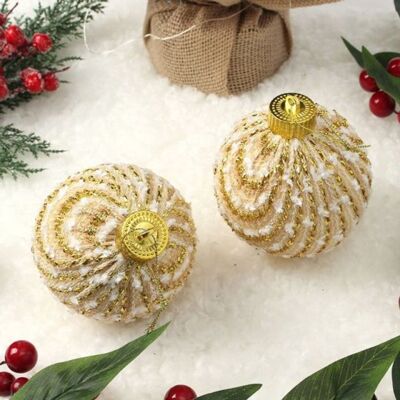 [패션플러스][셀럽하우스]레이스 VQXJZYVK 장식볼 시스루 2p(10cm) (라운드골드)(583093_n807_25_2_WFG16SJ)