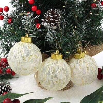 [패션플러스][셀럽하우스]레이스 ZDYAZJRZ 장식볼 시스루 3p(8cm) (골드플라워)(583093_n807_25_2_WFG16SO)