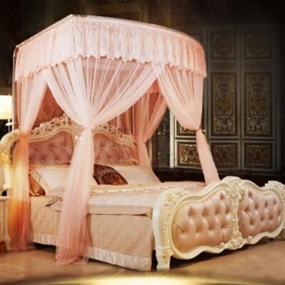 [패션플러스][셀럽하우스]캐노피 BEER2264 침대 모기장 120x200cm 레이스(583093_n814_25_1_WFBC264)