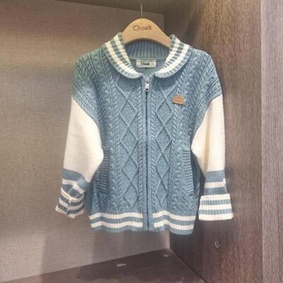 [패션플러스][치크]치크 HC24 바시티 스웨터 가디건 Ckck25w2b (42455356)(583257_42455356)