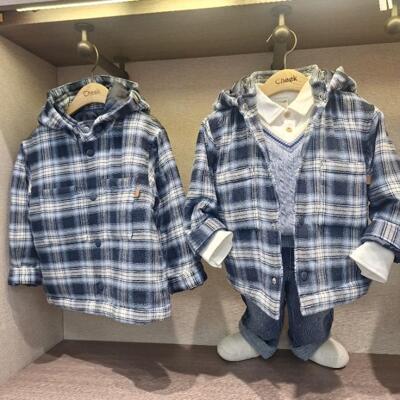 [패션플러스][치크]치크 HC24 패딩 체크 셔켓 Ckjp25w3b (42512809)(583257_42512809)