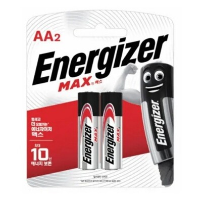 [패션플러스][에너자이저]에너자이저 알카라인 건전지 맥스 AA 2개입_JS(584827_3101048)
