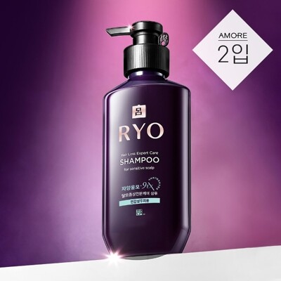 [패션플러스][더블유쇼핑][AP]려 자양 9EX 탈모전문케어 세정,양모 2입 (옵션)_14076176_588827(588827_14076176_588827)