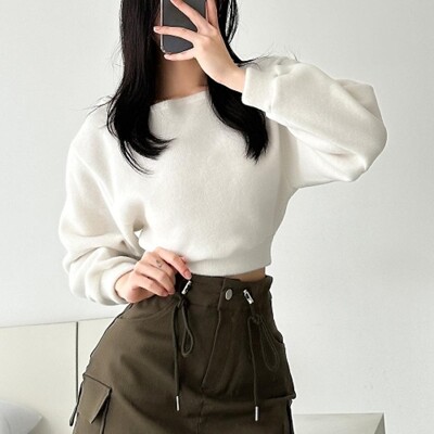 [패션플러스][신상오픈런]|KMT66C8|미바렙 여성 우아한 짧은 오프숄더 티셔츠 볼륨_18175425_597559(597559_18175425_597559)