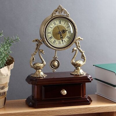 [패션플러스][알티피아][알티피아](아트피플-A245)청동 오리엔탈 탁상추시계엔틱추시계 (WD48988)_631130(631130_42466170_631130)