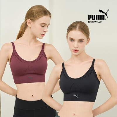 [패션플러스][푸마 골프][푸마][푸마] 여성 스포츠 에어홀 심리스 브라 1종 택일_631283(631283_54884493_631283)