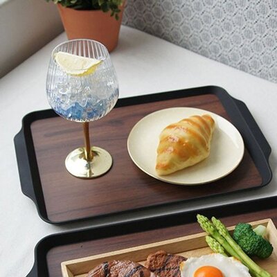 [패션플러스][기타]우드느낌 월넛 스타일 논슬립 사각 쟁반 고품질 1P 카_WFG8YQU_635312(635312_45336748_635312)