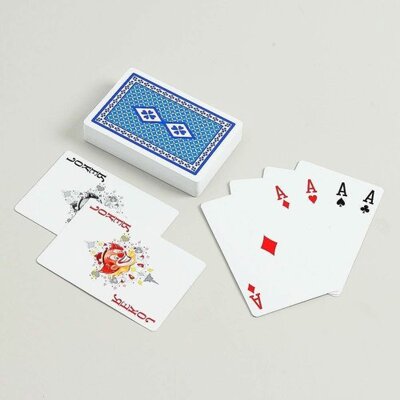 [패션플러스][기타]고품질 포커 카드 블루 조커 보드게임 플라스틱 놀이 훌라 원카드 보드게임 카지노 블랙잭 WFHRWWQ_635312(635312_51804270_635312)