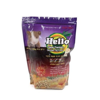 [패션플러스][SK스토아_기타]고품질 Hello 프리미엄 기니피그 사료 1.1Kg 소동물사료 기니픽사료 설치류사료 소동물사료 WFNJ1DB_635312(635312_65593016_635312)