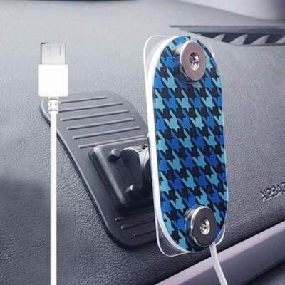 [패션플러스][SK스토아_기타]고품질 아크릴 USB 차량용 휴대폰 자석충전거치대 충전기 배달대행 멀티 오토바이 자석거치대 WFQ9WA5_635312(635312_68094926_635312)